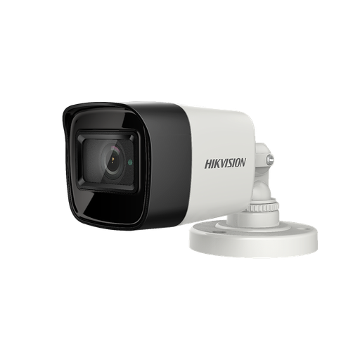 [DS-2CE16U1T-ITPF] Cámara tipo Bala Turbo, resolución 8 Mpx (4K), lente fijo, IR exir de 30 mts, IP67, 4 híbrido (TVI, CVI, AHD, CVBS), marca Hikvision, plástica